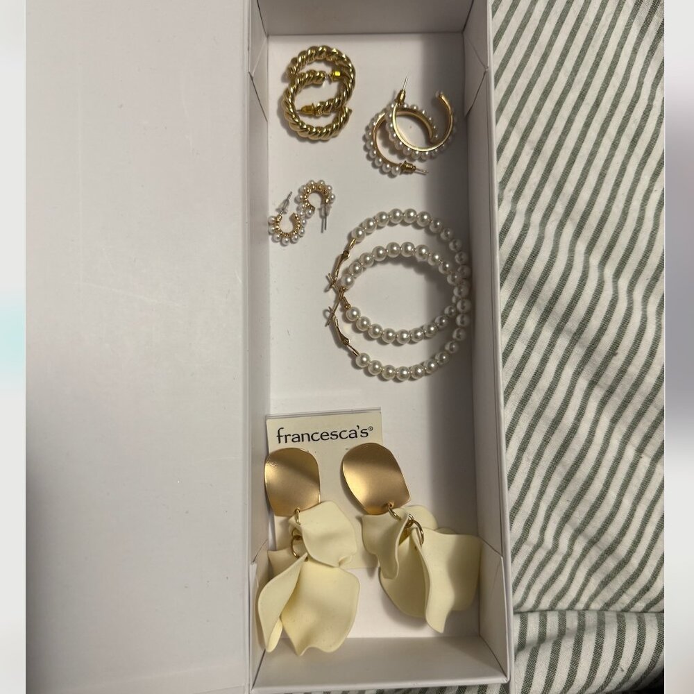 Assorted earrings set - 5 pairs